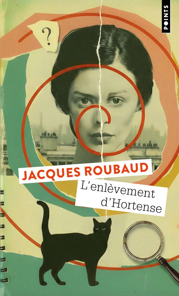 Couverture du livre « enlèvement d'Hortense » de Jacques Roubaud, librairie Les Contes Infusés à Corte
