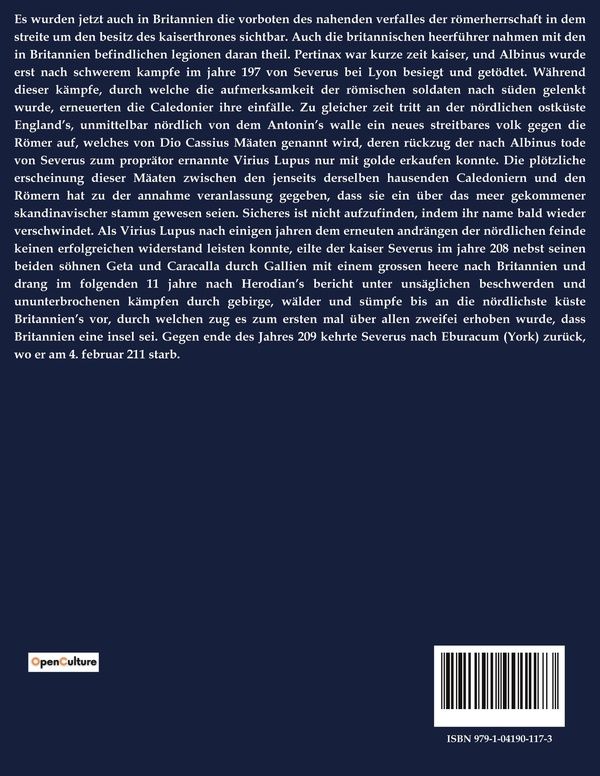 Quatrième de couverture de « GESCHICHTE DER ENGLISCHEN SPRACHE UND LITERATUR »