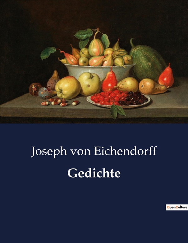 Couverture du livre « GEDICHTE » de Von Eichendorff J., librairie Les Contes Infusés à Corte