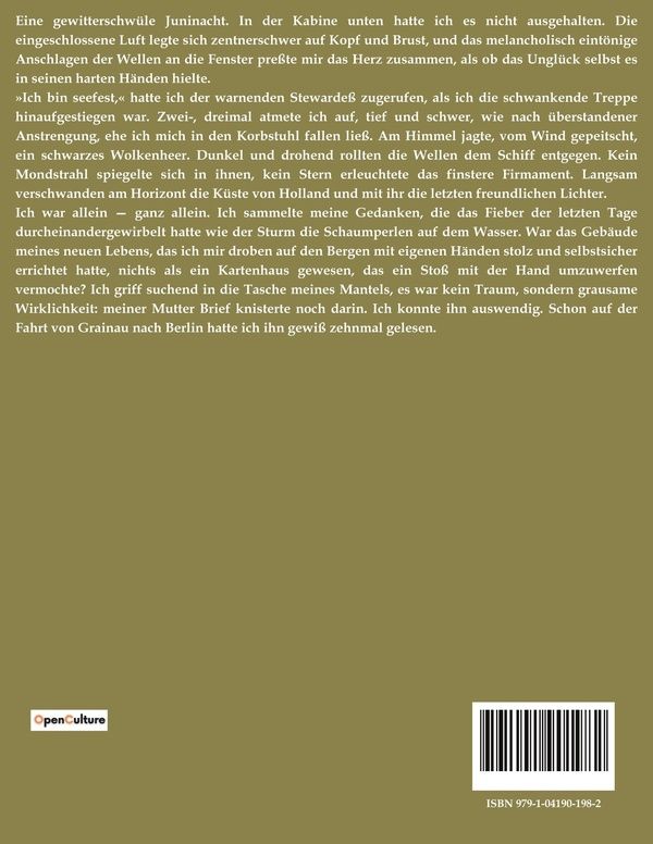 Quatrième de couverture de « MEMOIREN EINER SOZIALISTIN KAMPFJAHRE - EINBLICKE IN DAS LEBEN UND DIE KAMPFE EINER SOZIALISTISCHEN »