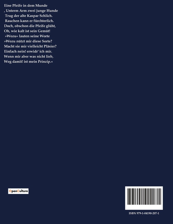 Quatrième de couverture de « PLISCH UND PLUM »
