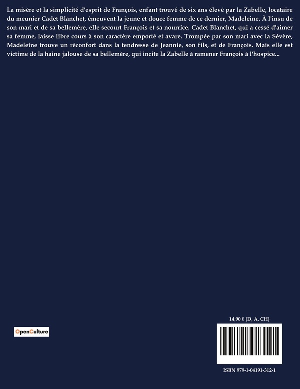 Quatrième de couverture de « FRANCOIS LE CHAMPI - UN VOYAGE INITIATIQUE AU COEUR DE LA CAMPAGNE FRANCAISE »