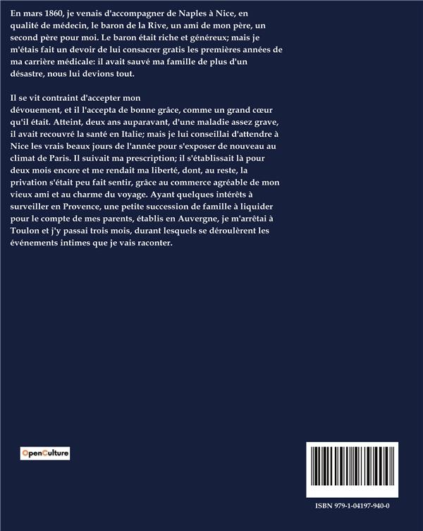 Quatrième de couverture de « TAMARIS »