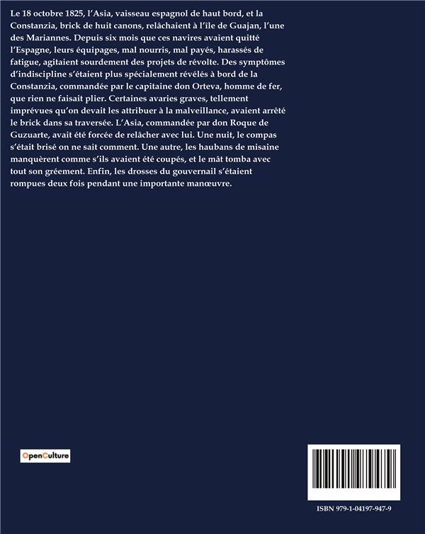 Quatrième de couverture de « UN DRAME AU MEXIQUE - ET AUTRES NOUVELLES »