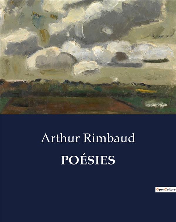 Couverture du livre « POESIES » de Arthur Rimbaud, librairie Les Contes Infusés à Corte