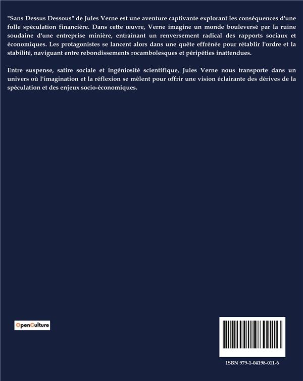 Quatrième de couverture de « SANS DESSUS DESSOUS »