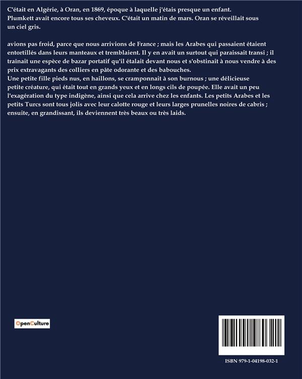 Quatrième de couverture de « SULEIMA »