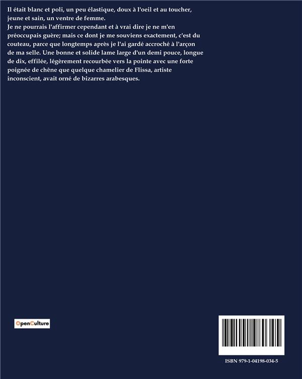 Quatrième de couverture de « SOUS LE BURNOUS - CHRONIQUES DE LA FRONTIERE: RECITS DE GUERRE ET DE SURVIE EN ALGERIE »