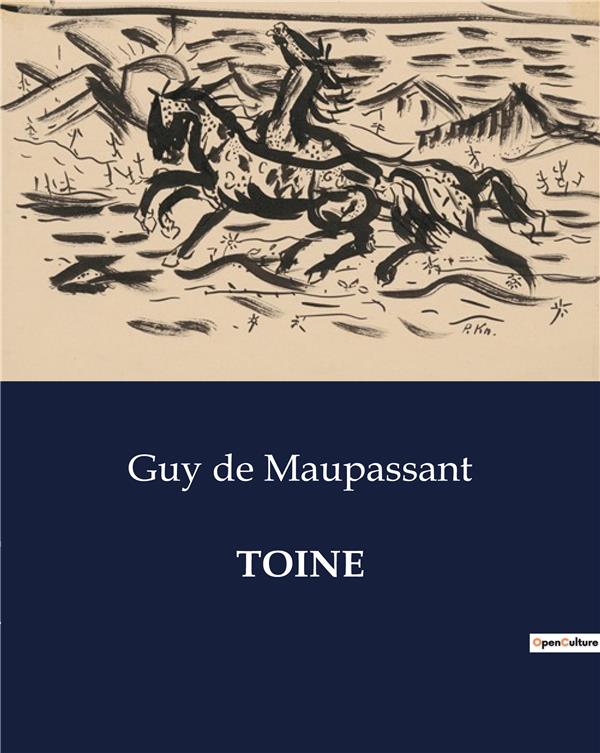 Couverture du livre « TOINE », librairie Les Contes Infusés à Corte
