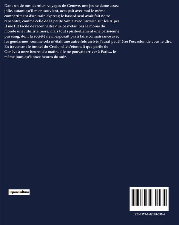 Quatrième de couverture de « VOYAGES AU TEMPS JADIS »