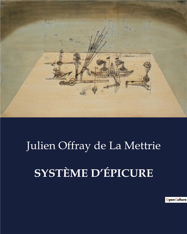 Couverture du livre « SYSTEME D'EPICURE », librairie Les Contes Infusés à Corte