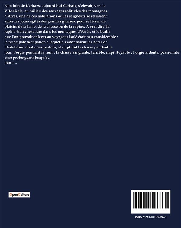 Quatrième de couverture de « UN CLAN BRETON - ETUDE DU VIIE SIECLE »