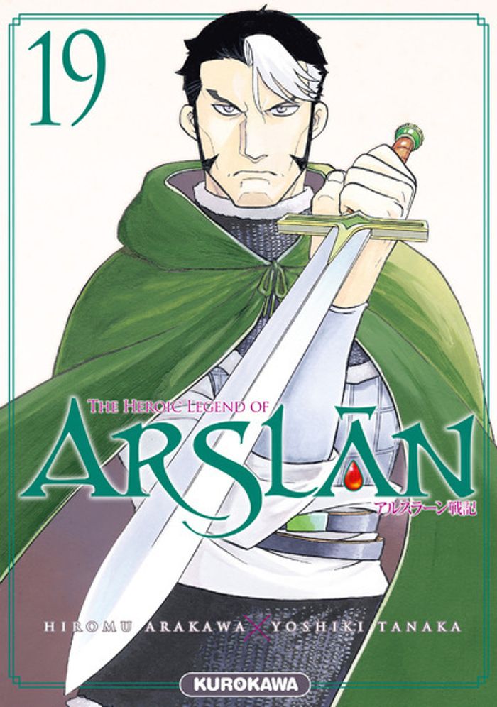 Couverture du livre « The heroic legend of Arslân » de Hiromu Arakawa, librairie Les Contes Infusés à Corte