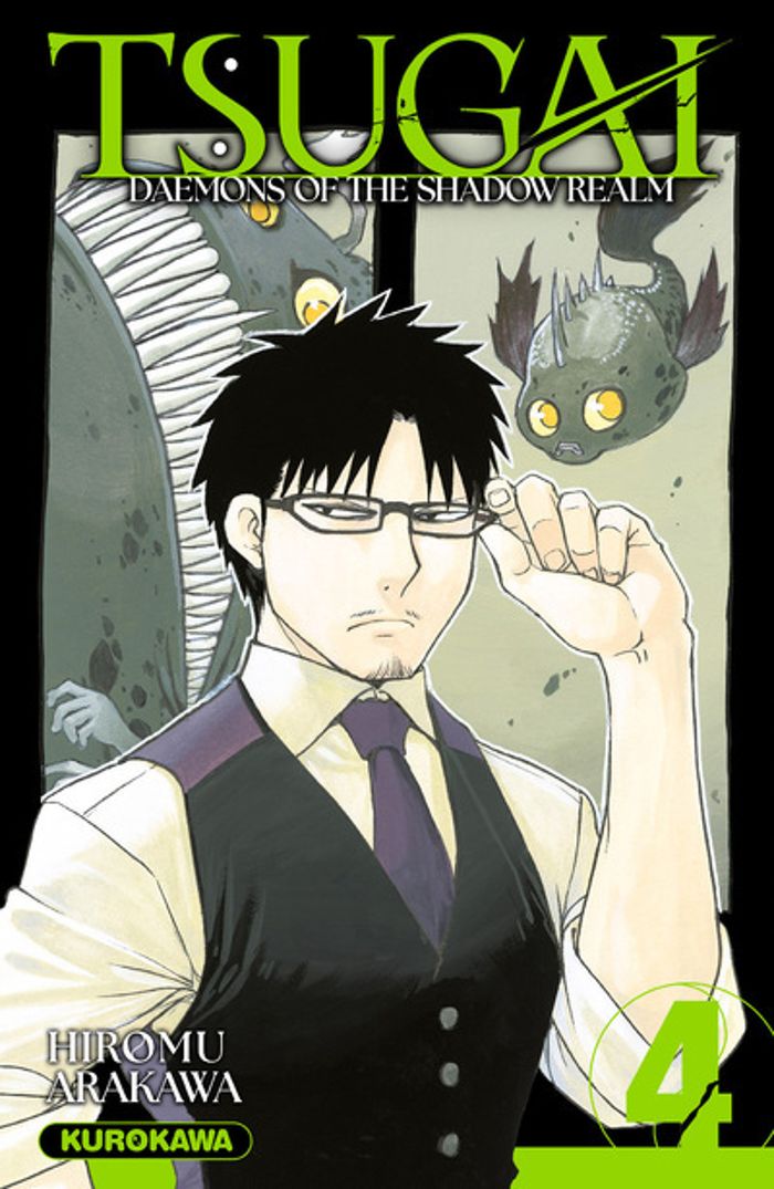 Couverture du livre « Tsugai : daemons of the shadow realm » de Hiromu Arakawa, librairie Les Contes Infusés à Corte