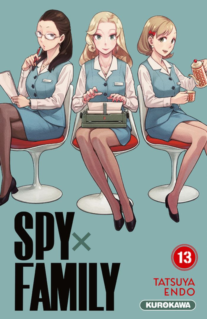 Couverture du livre « Spy x family » de Tatsuya Endō, librairie Les Contes Infusés à Corte