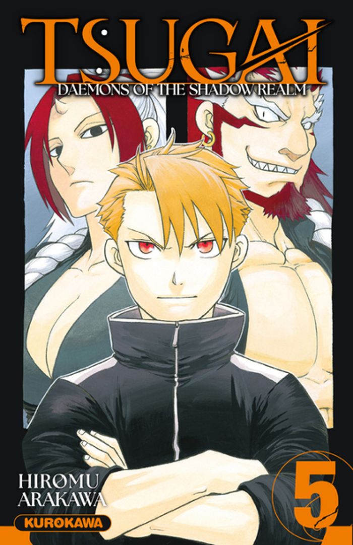 Couverture du livre « Tsugai : daemons of the shadow realm » de Hiromu Arakawa, librairie Les Contes Infusés à Corte