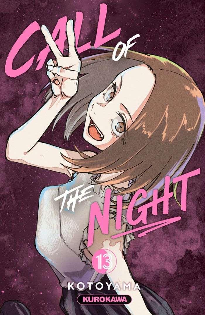 Couverture du livre « Call of the night » de Kotoyama, librairie Les Contes Infusés à Corte