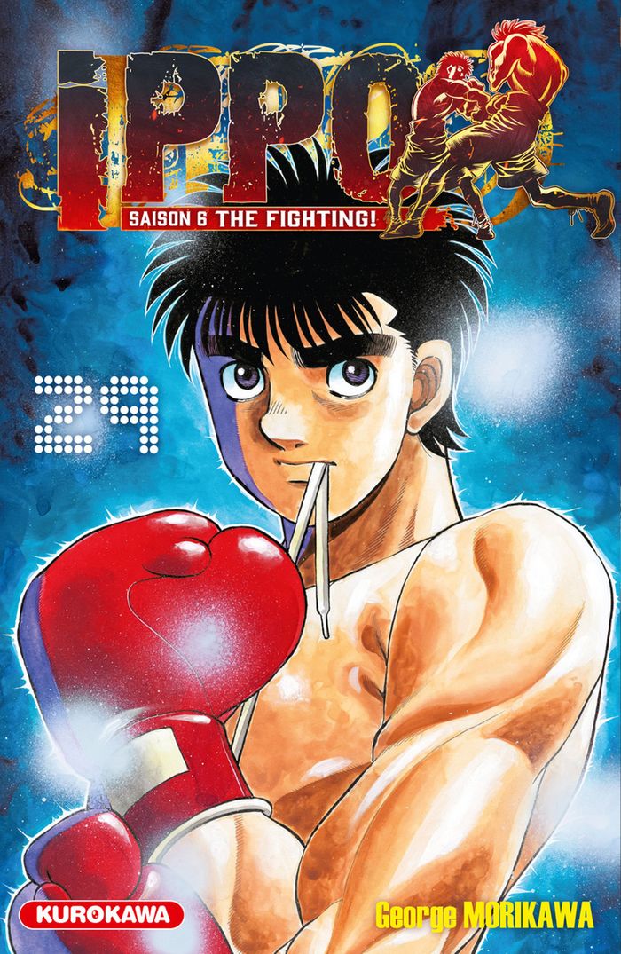 Couverture du livre « Ippo, saison 6 : the fighting ! » de Jōji Morikawa, librairie Les Contes Infusés à Corte