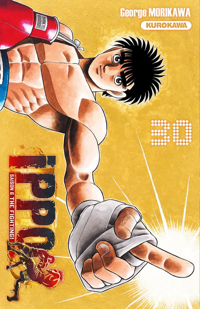 Couverture du livre « Ippo, saison 6 : the fighting ! » de Jōji Morikawa, librairie Les Contes Infusés à Corte