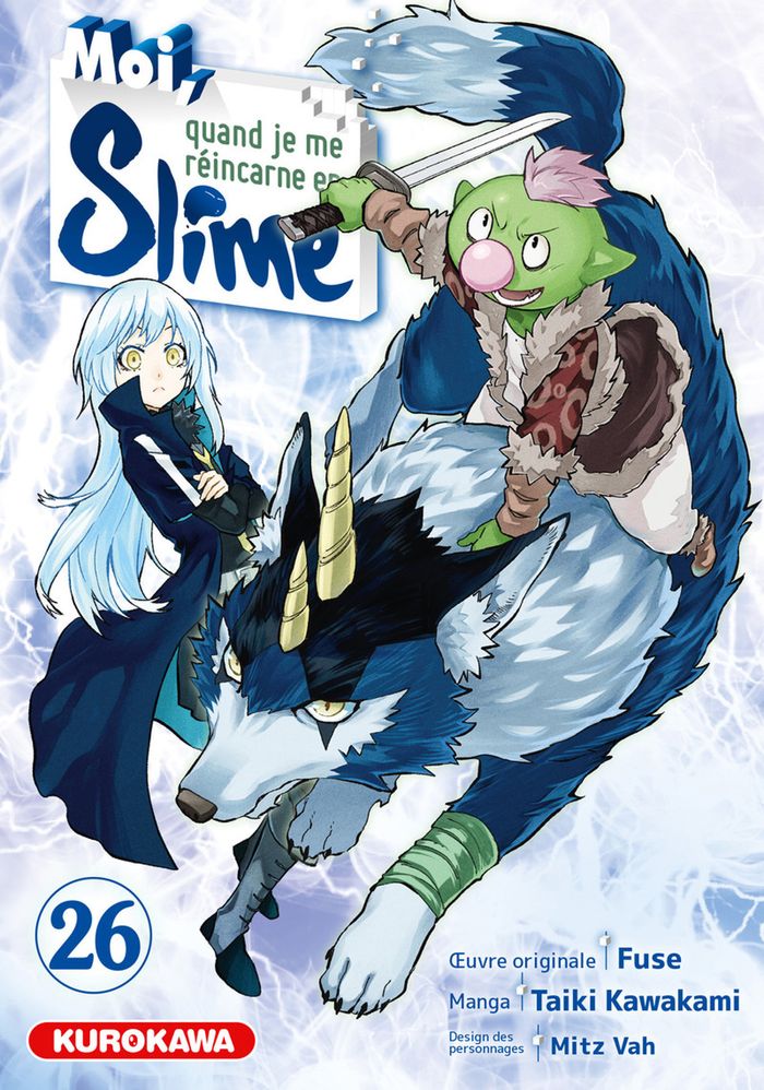 Couverture du livre « Moi, quand je me réincarne en Slime » de Fuse, librairie Les Contes Infusés à Corte