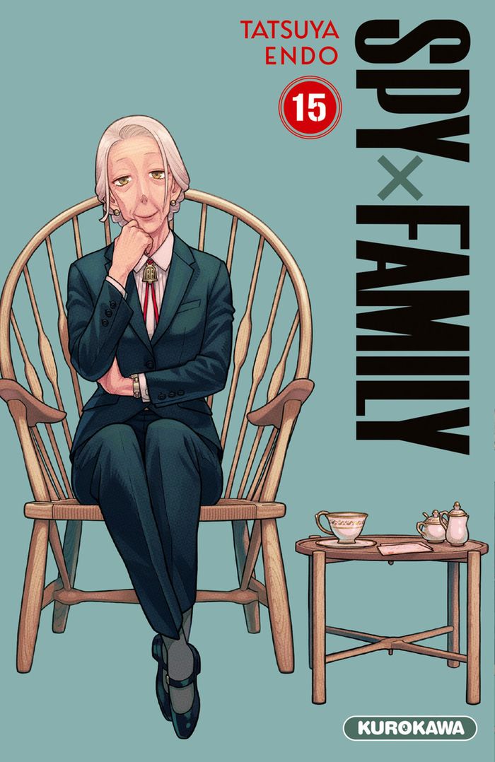 Couverture du livre « SPY X FAMILY - TOME 15 » de Tatsuya Endo, librairie Les Contes Infusés à Corte