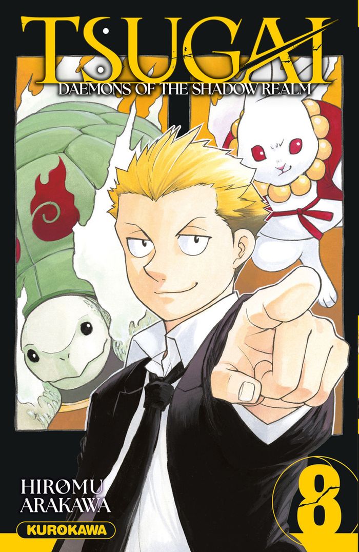 Couverture du livre « Tsugai : daemons of the shadow realm » de Hiromu Arakawa, librairie Les Contes Infusés à Corte