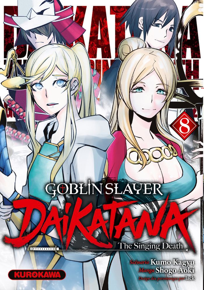 Couverture du livre « Goblin slayer : daikatana, the singing death » de Kumo Kagyū, librairie Les Contes Infusés à Corte