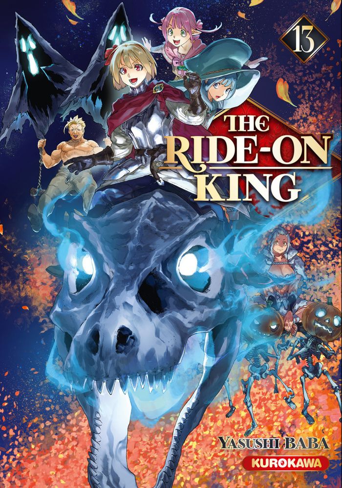Couverture du livre « The ride-on king » de Yasushi Baba, librairie Les Contes Infusés à Corte
