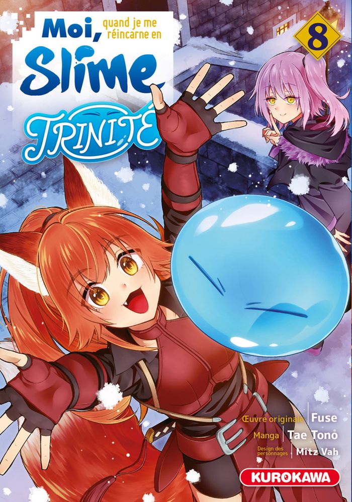 Couverture du livre « Moi, quand je me réincarne en Slime : trinité » de Tae Tono, librairie Les Contes Infusés à Corte