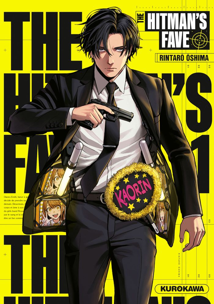 Couverture du livre « The hitman's fave », librairie Les Contes Infusés à Corte