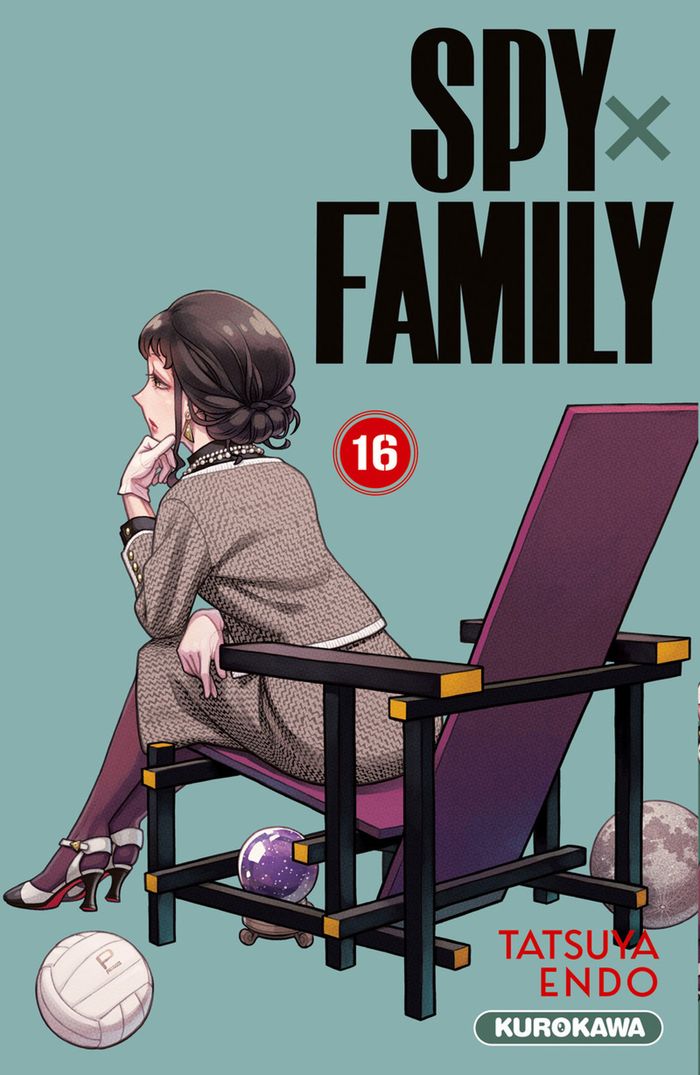 Couverture du livre « SPY X FAMILY - TOME 16 » de Tatsuya Endo, librairie Les Contes Infusés à Corte