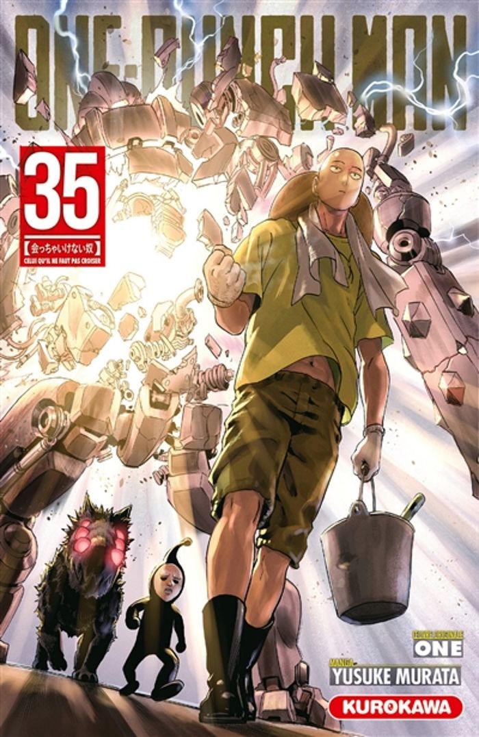 Couverture du livre « ONE-PUNCH MAN - TOME 35 » de One/murata, librairie Les Contes Infusés à Corte