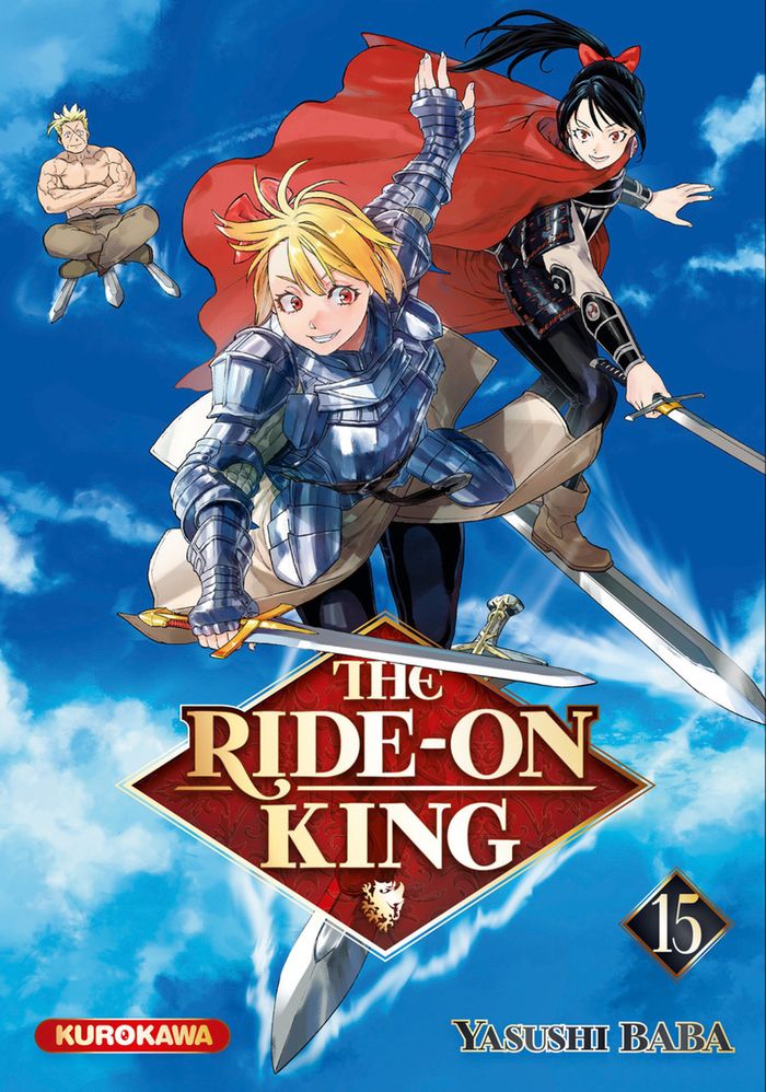 Couverture du livre « The ride-on king » de Yasushi Baba, librairie Les Contes Infusés à Corte