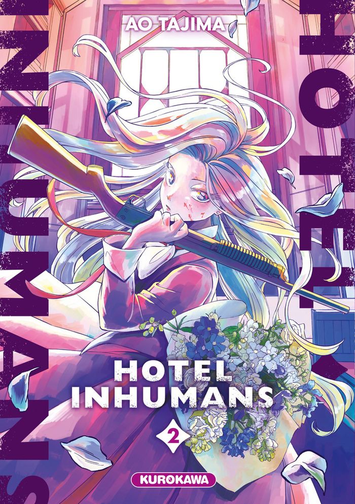 Couverture : HOTEL INHUMANS - TOME 2