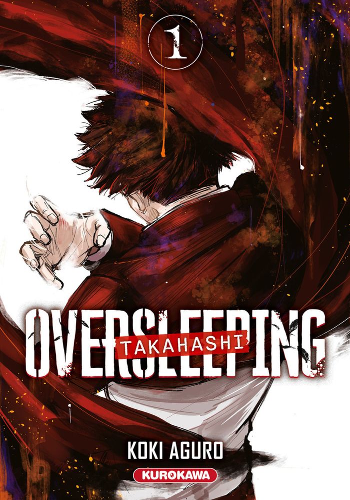 Couverture du livre « OVERSLEEPING TAKAHASHI - TOME 1 » de Koki Aguro, librairie Les Contes Infusés à Corte