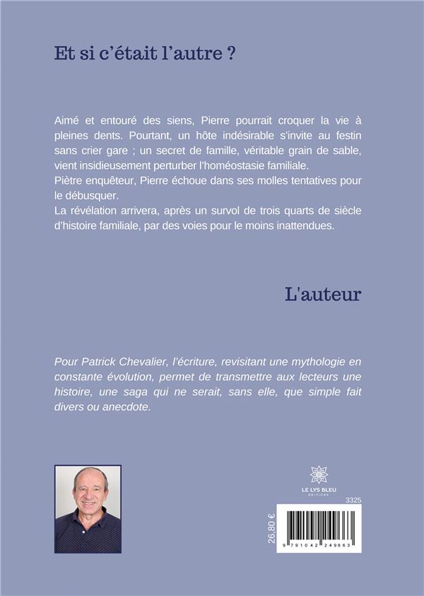 Quatrième de couverture de « ET SI CETAIT LAUTRE ? - GC - 20 - EDITION EN TRES GROS CARACTERES »