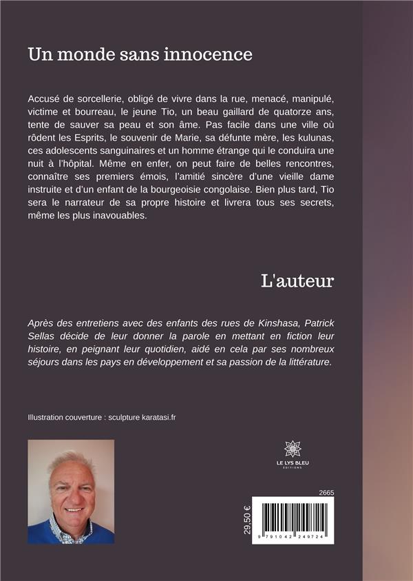 Quatrième de couverture de « UN MONDE SANS INNOCENCE - GC - 16 - EDITION EN GROS CARACTERES »