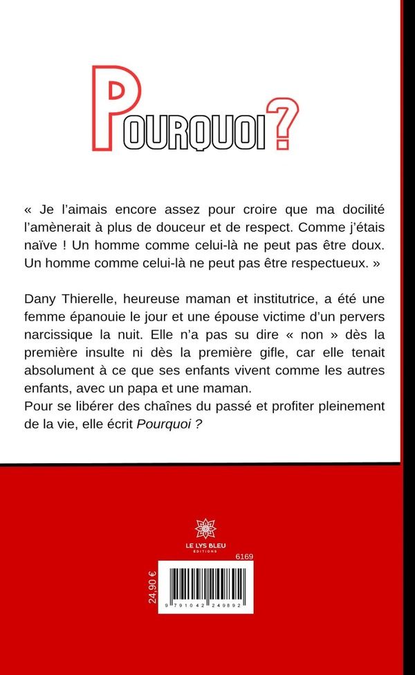 Quatrième de couverture de « POURQUOI ? - LIVRE GROS CARACTERES »