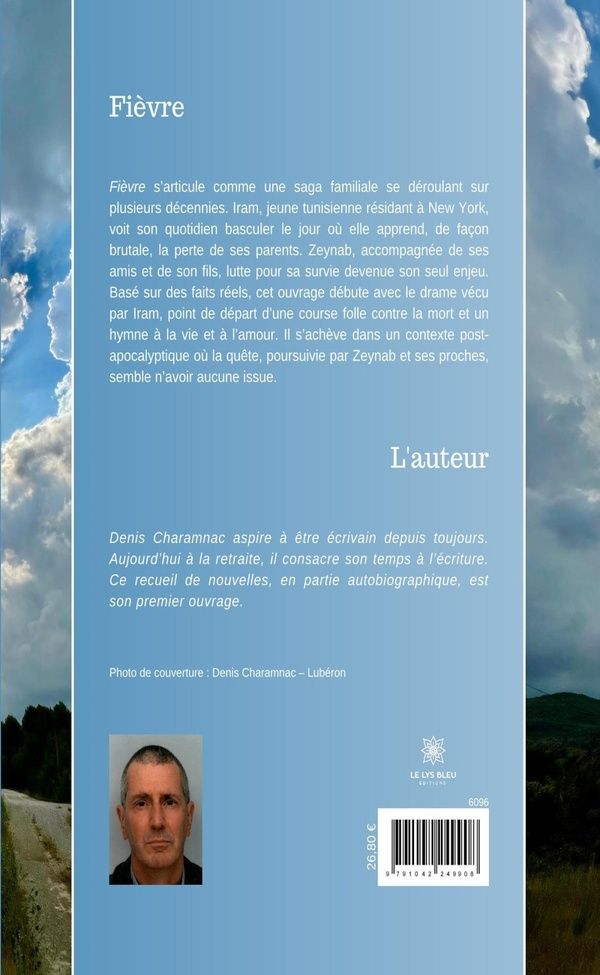Quatrième de couverture de « FIEVRE - LIVRE GROS CARACTERES »