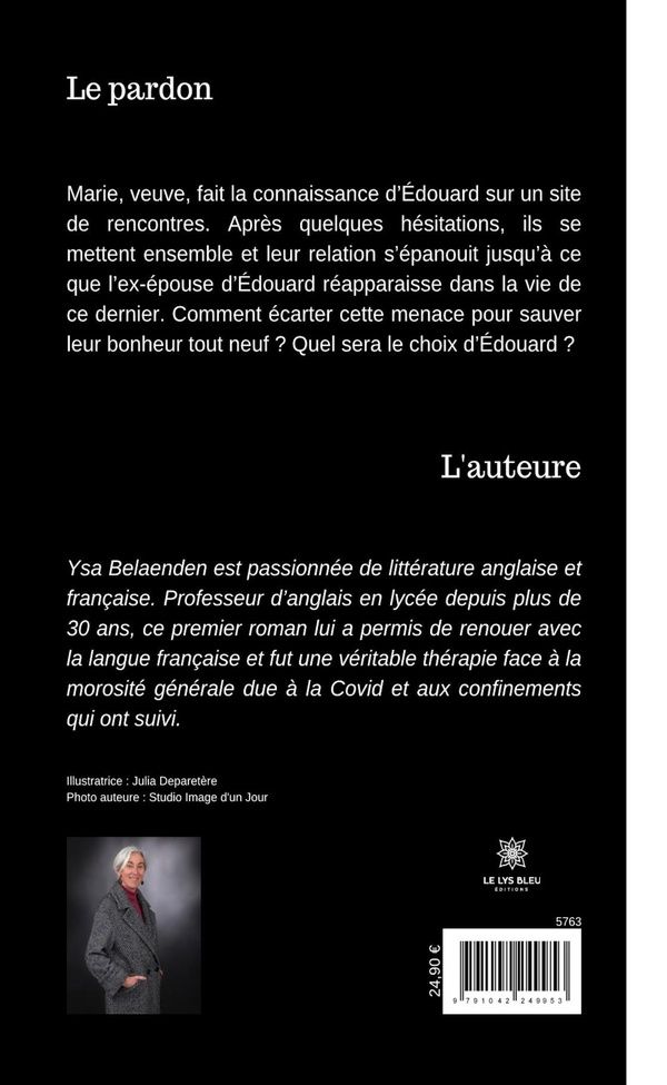 Quatrième de couverture de « LE PARDON - LIVRE GROS CARACTERES »