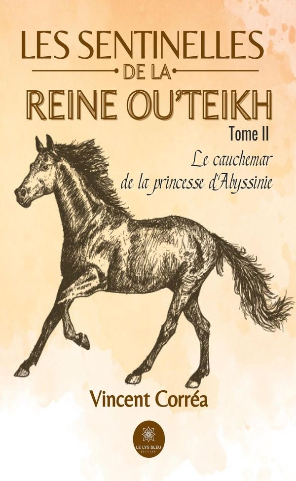 Couverture du livre « LES SENTINELLES DE LA REINE OU'TEIKH - TOME II:LE CAUCHEMAR DE LA PRINCESSE D'ABYSSINIE » de Vincent Correa, librairie Les Contes Infusés à Corte