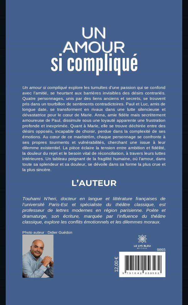 Quatrième de couverture de « UN AMOUR SI COMPLIQUE »