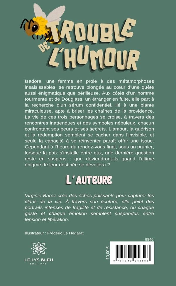 Quatrième de couverture de « TROUBLE DE L' HUMOUR »