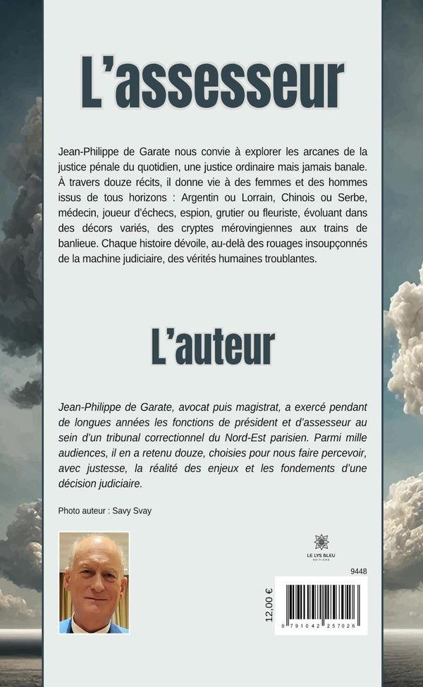 Quatrième de couverture de « L'ASSESSEUR »