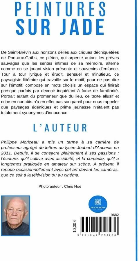 Quatrième de couverture de « PEINTURES SUR JADE »