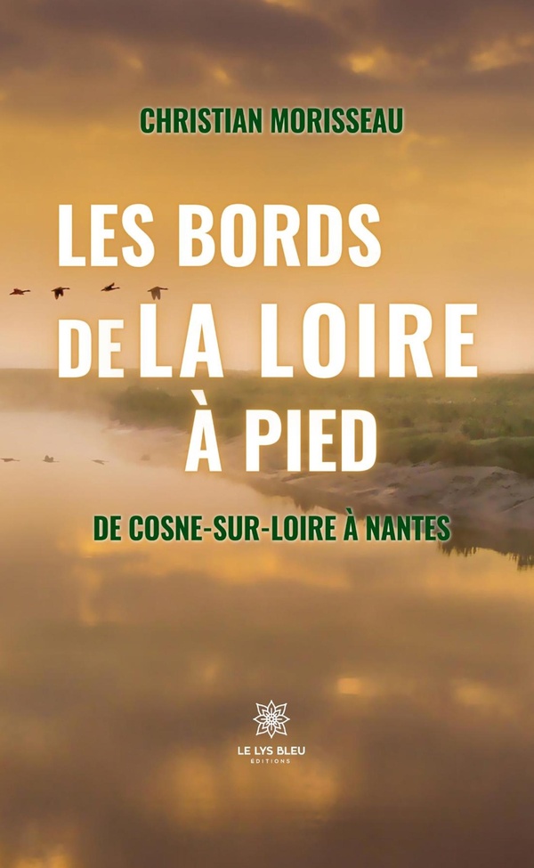 Couverture du livre « LES BORDS DE LA LOIRE A PIED - - DE COSNE-SUR-LOIRE A NANTES » de Christian Morisseau, librairie Les Contes Infusés à Corte