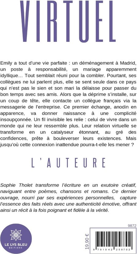 Quatrième de couverture de « VIRTUEL »