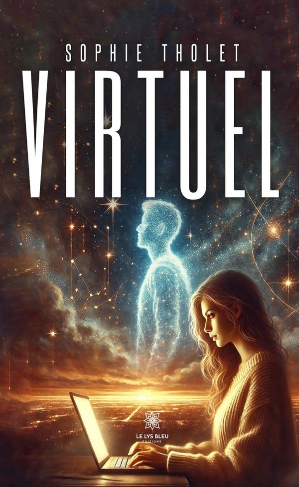 Couverture du livre « VIRTUEL » de Sophie Tholet, librairie Les Contes Infusés à Corte