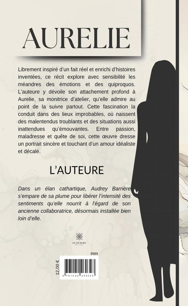 Quatrième de couverture de « Aurélie »