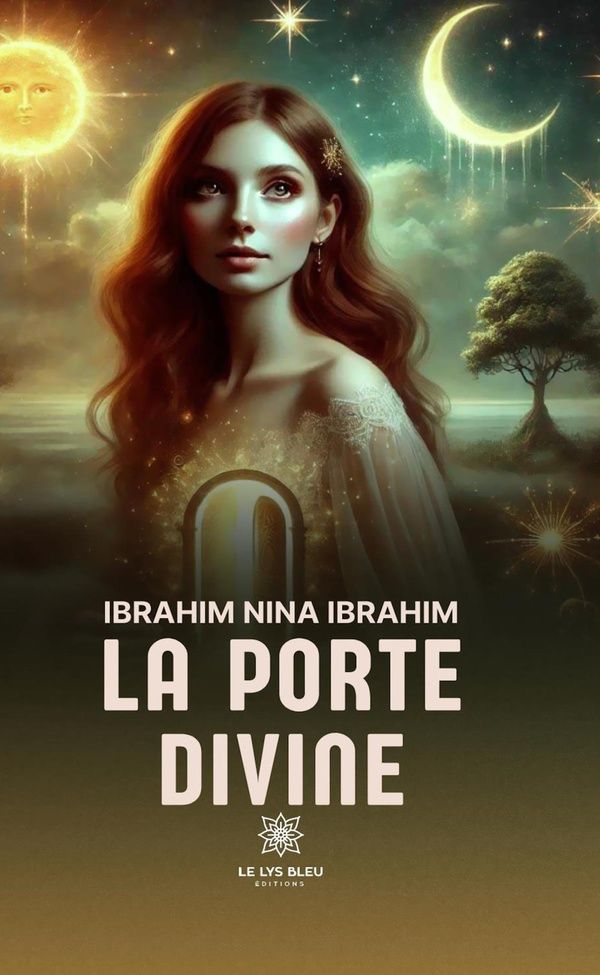 Couverture du livre « La porte divine : recueil » de Nina Ibrahim Ibrahim, librairie Les Contes Infusés à Corte